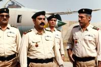 محمد کاسبی در نمایی از فیلم حمله به اچ 3